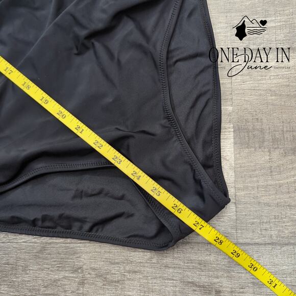 Blooming Jelly Tummy Control Strappy Back One Piece Swimsuit Size M - Picture 6 of 7